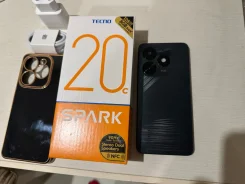 Tecno Spark 20C. �/�, 128 ��, 3G, 4G LTE, 5G, Dual-SIM, ����������, NFC ����