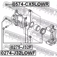 ����������� �������� ��������� 0275-J32F Febest 0275J32F 0275J32F ����