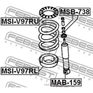 ����������� ���� ������������ Mitsubishi Pajero IV/Montero 2006- MAB-159 Febest MAB159 MAB159 ����