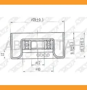 ����� ���������� ����� ���������� Toyota 1/2TRFE 02- ST1660375010 ����