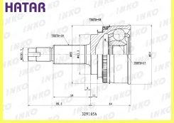 ���� ������� 30 27 ABS 48 INKO 329105A 329105A ����