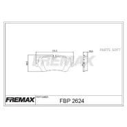 ������� �������� ������! Land Rover Range Rover/Range Rover Sport 5.0/3.0TD/4.4TD 12 Fremax FBP2624 FBP2624 ����