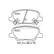 ������� �������� ������! Mazda 6, Mitsubishi Outlander 2.0/2.4i 12 Fremax FBP2612 FBP2612 ����
