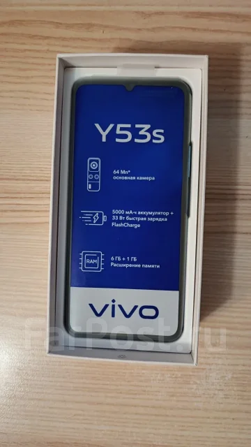 Vivo Y53s. �/�, 128 ��, �����, 4G LTE ����