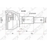 ���� (�������/ �����) Nissan Juke 10-20 SAT NI302, �������� NI302 ����