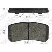 ������� ��������� (�����) Mitsubishi ASX 10- / L200 07-16 SAT ST4605A487, ������ ST4605A487 ����
