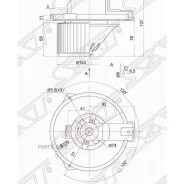 ����� ��������� ������ (����� ����) Mitsubishi Pajero 91-00 / Toyota RAV4 94-00 SAT ST8710342020 ST8710342020 ����