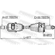 ������ �������� ������ 27�975�30 2214-JF20RH Febest 2214JF20RH 2214JF20RH ����