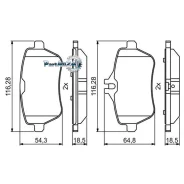 ������� ��������� Mercedes W222 13- ������ L 116.2�� Bosch 0986494790 0986494790 ����