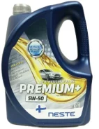 Neste Premium+. 5W-50, �������������, 4��. ����