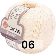 ����� ����� YarnArt Summer 70%������/30%�������, 350�/100 �� �06 ����