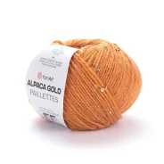 ����� Alpaca gold pailletter 20%�������/5% ���������/75% ����� 50�,180� �9311 ����