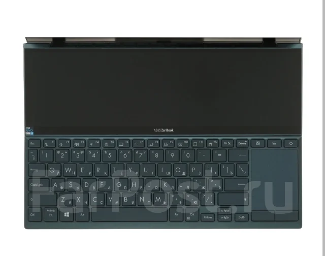 Asus ZenBook Duo. 14", 2,8����, ��� 16 ��, ���� 1 000���, WiFi: 1, Bluetooth: 1, ����������� �� 18��. ����