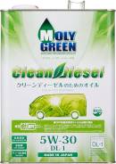 MolyGreen Clean Diesel. 0W-20, �������������, 4��. ����
