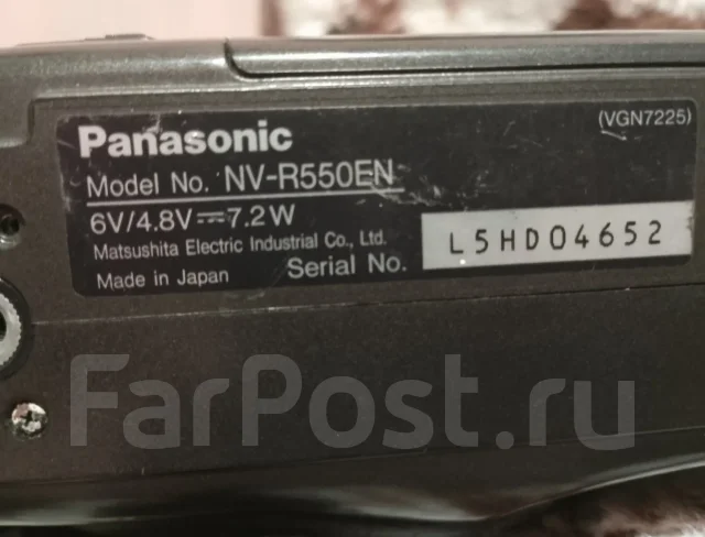 Panasonic NV-R550. � ���������� ����