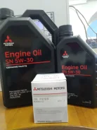 Mitsubishi Genuine Oil. 5W-30, �������������, 4��. ����