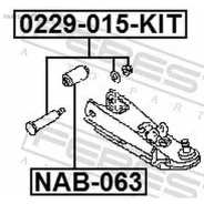 ����-���������� � ������ Nissan Nissan Truck D22 1997.02-2012.03 [GL] 0229-015-KIT Febest 0229-015-KIT 0229015KIT ����