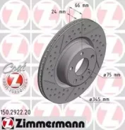 ���� ��������� ������ BMW 3-����� F30/F31 (2011) [178Zimmermann150292220] 150292220 ����
