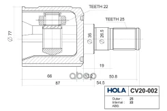 ���� ���������� �������� Hyundai GETZ (2002-2010) [178Holacv20002] CV20002 ����
