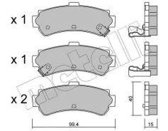 ������� ��������� ������ �������� �������� Nissan Almera N15 95 1. �4GX, �LX/1. �4/1. �6SLX/1. �6/2. �0D/1. �4S, �GX, �LX/1. �6SR, �SLX. �[178Metelli2...