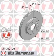 ���� ��������� ! �����. 276x26/46-5x105 Chevrolet Aveo 1.2-2.0CDi, Opel Astra J 1.4/1.6 [178Zimmermann430262120] 430262120 ����
