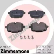 ������� �������� ! ����. 116x66x17 BMW F10/F11 3.5i/5.0i/3.5d 10 [178Zimmermann247031671] 247031671 ����