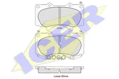 ������� �������� �������� ! Toyota Land Cruiser J12 4.0i/3.0D 03 181665 [178ICER181665] 181665 ����