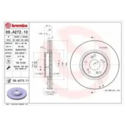 ���� ��������� (�������) Honda Accord 05-08 / Civic 00-09 [178Brembo09A27211], �������� 09A27211 ����