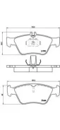 ������� ��������� Mercedes-Benz C-Class 93-01 / E-Class 95-03 [178Brembop50023] P50023 ����