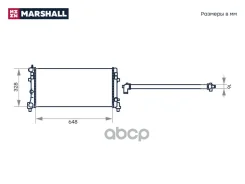 �������� ������� ���������� Audi A1 (8X) 10-, Skoda Fabia II 07-, Skoda Rapid I, II 12-, Skoda Roomster 10-, VW Polo Sedan I, II 09- [178Marshallm4991...