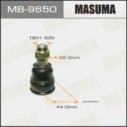 ����� ������� Mazda Bongo Friendee SG# 95-05 Masuma MB9650 MB9650 ����