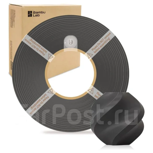 �������� Bambu Lab PLA Basic 10105 Dark Grey (��� �������) ����