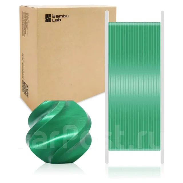 �������� Bambu Lab PLA Silk+ 13506 Candy Green ����