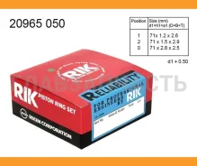 ������ ��������� (��������) 0,50 Mitsubishi COLT/Lancer 4G13 95- Riken 20965050 20965050 ����