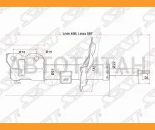 ������ �������� Nissan Teana 03-08 LH [ST543039Y026], ����� ST543039Y026 ����