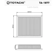 ������ Totachi TA-1877 A-1027 17801-37020 MANN C 22 009 TA1877 ����