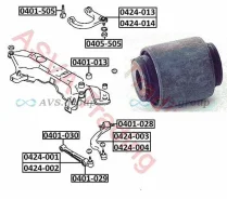 ����������� �������� ������ �������� ��������. Akitaka 0401-505 / MR162803 MR162804 0401505 ����