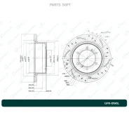 ���� ��������� ��������������� G-brake GFR-01141L ����� GFR01141L ����