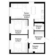 2-���������, �������� ��������������� (�. �������) 2. �. �������, ����������, 66,1���.��., 3/5 ���� ����� � IV ��. 2027 ����