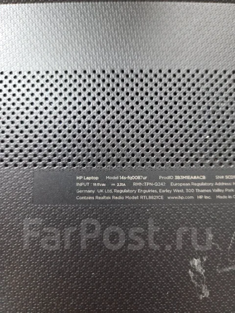 HP 14s-fq0087ur. 14", 1,2����, ��� 8 ��, ���� 250��� ����
