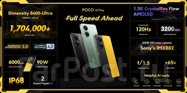 Xiaomi Poco X7 Pro. �/�, 256 �� ����