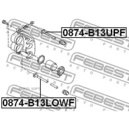 ������ ������������ ������ �������� ������� Subaru Legasy B13/B14 0874-B13UPF Febest 0874B13UPF 0874B13UPF ����