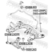���� ������������� �������� ����� Chevrolet Optra 2004-2007 1023-J200FL Febest 1023J200FL 1023J200FL ����