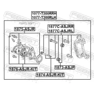 ������� �������� ������ OPEL Astra J, Mokka 1876-ASJR-KIT Febest 1876Asjrkit 1876ASJRKIT ����