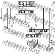 ������� ���� �������� FORD Transit TT9 2006-2013 2176-TT9R-KIT Febest 2176TT9RKIT 2176TT9RKIT ����