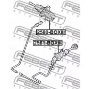 ������� ��������� ������� Citroen Jumper III/ Relay III 2006- 2581-Boxiii Febest 2581Boxiii 2581BOXIII ����