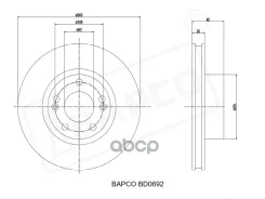 ���� ��������� BD0692, Bapco ���. BD0692 BD0692 ����