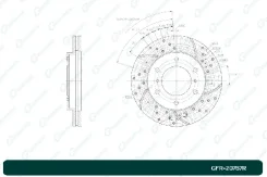 ���� ��������� ��������������� ������������� G-brake GFR-20767R ������ GFR20767R ����