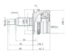 ���� ������� NKN AB7979-2H � ������� ABS AB79792H ����