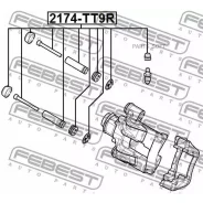 ����������� ������ �������� FORD Transit TT9 2006-2013 2174-TT9R 2174TT9R ����
